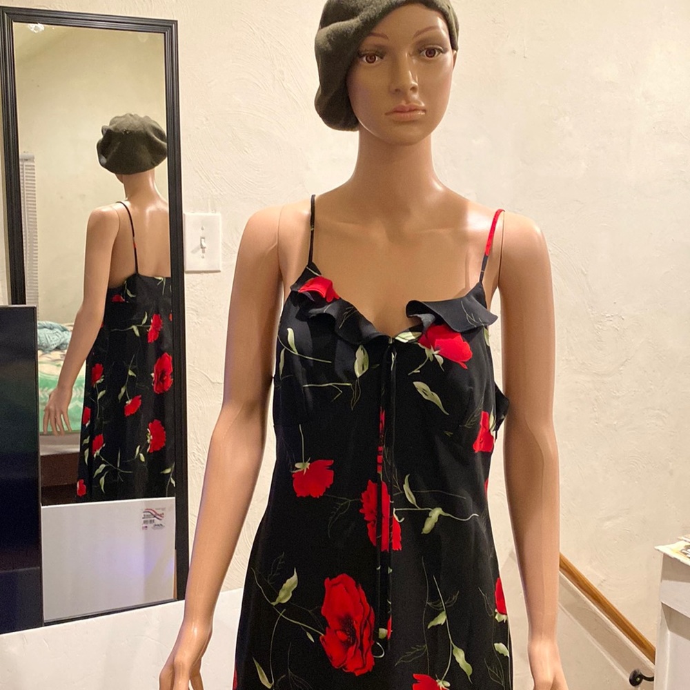 Floral print dress